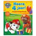 PAW Patrol - PAW Patrol verjaardagsboek - hoera 4 jaar!
