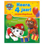 PAW Patrol - PAW Patrol verjaardagsboek - hoera 4 jaar!
