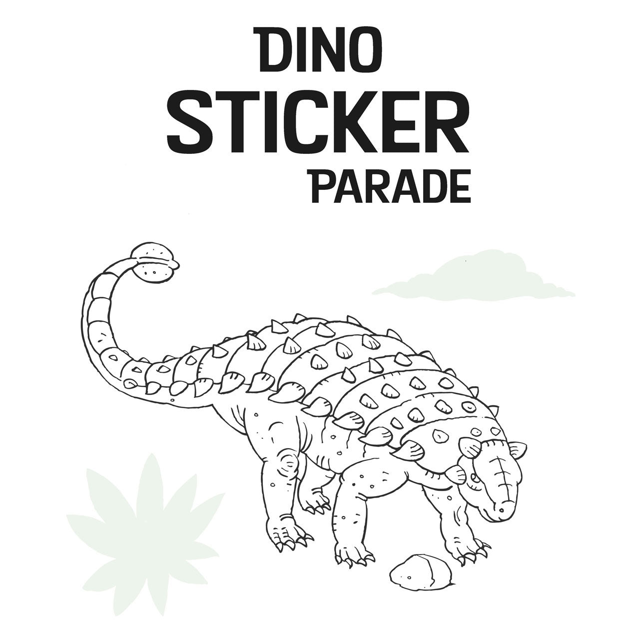 Deltas - Deltas Dino sticker parade