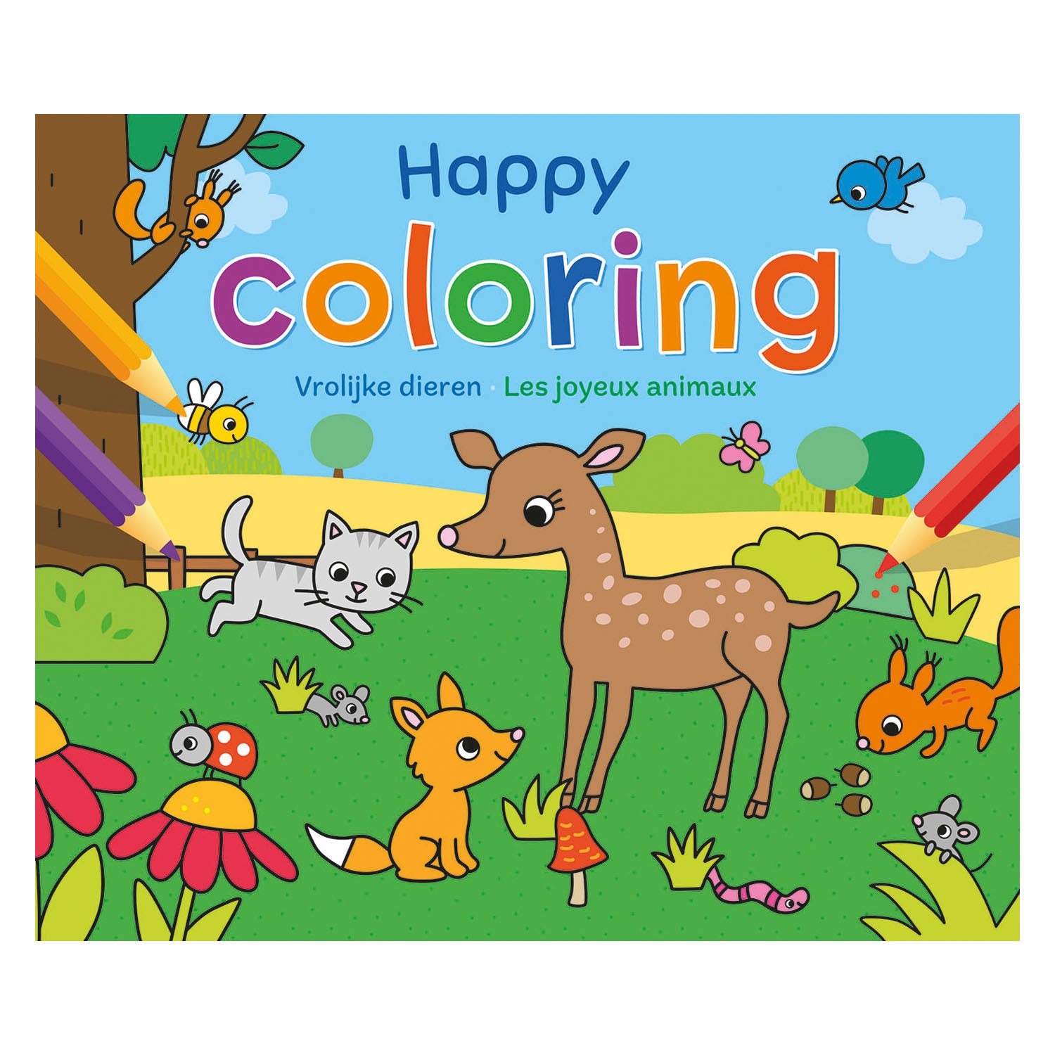 Deltas - Deltas Happy coloring - vrolijke dieren