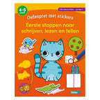 Deltas oefenpret met stickers groep 1- schrijven, lezen, tellen (4-5 jaar)