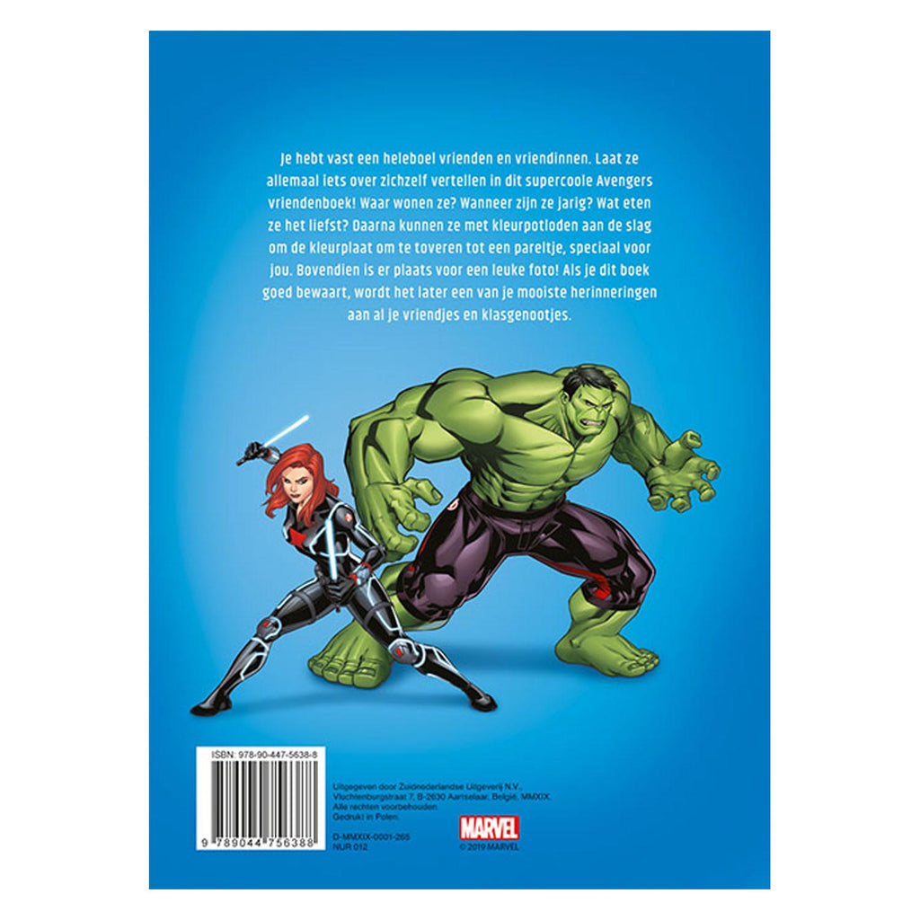 Deltas avengers vriendenboek