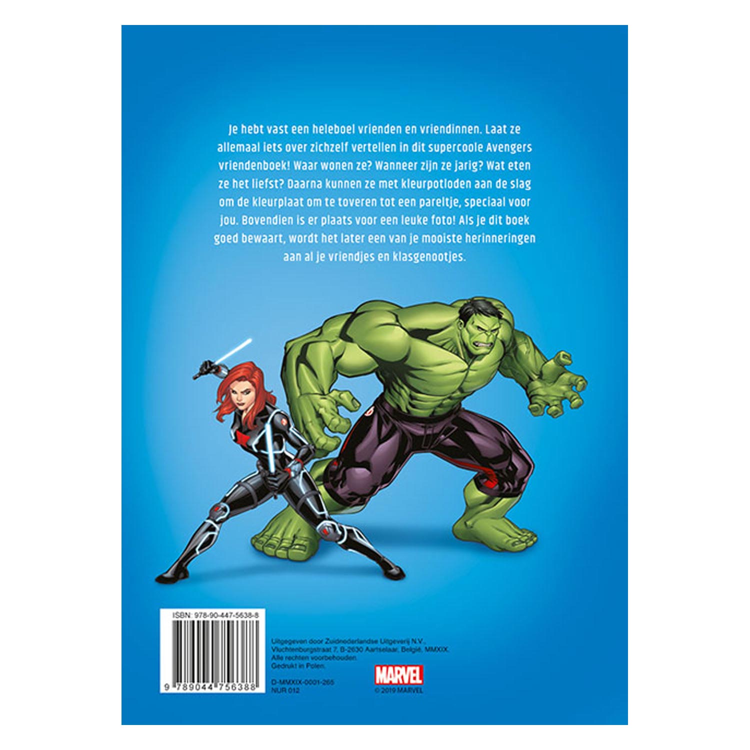 Deltas avengers vriendenboek