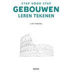 Deltas stap voor stap gebouwen leren tekenen hobbyboek