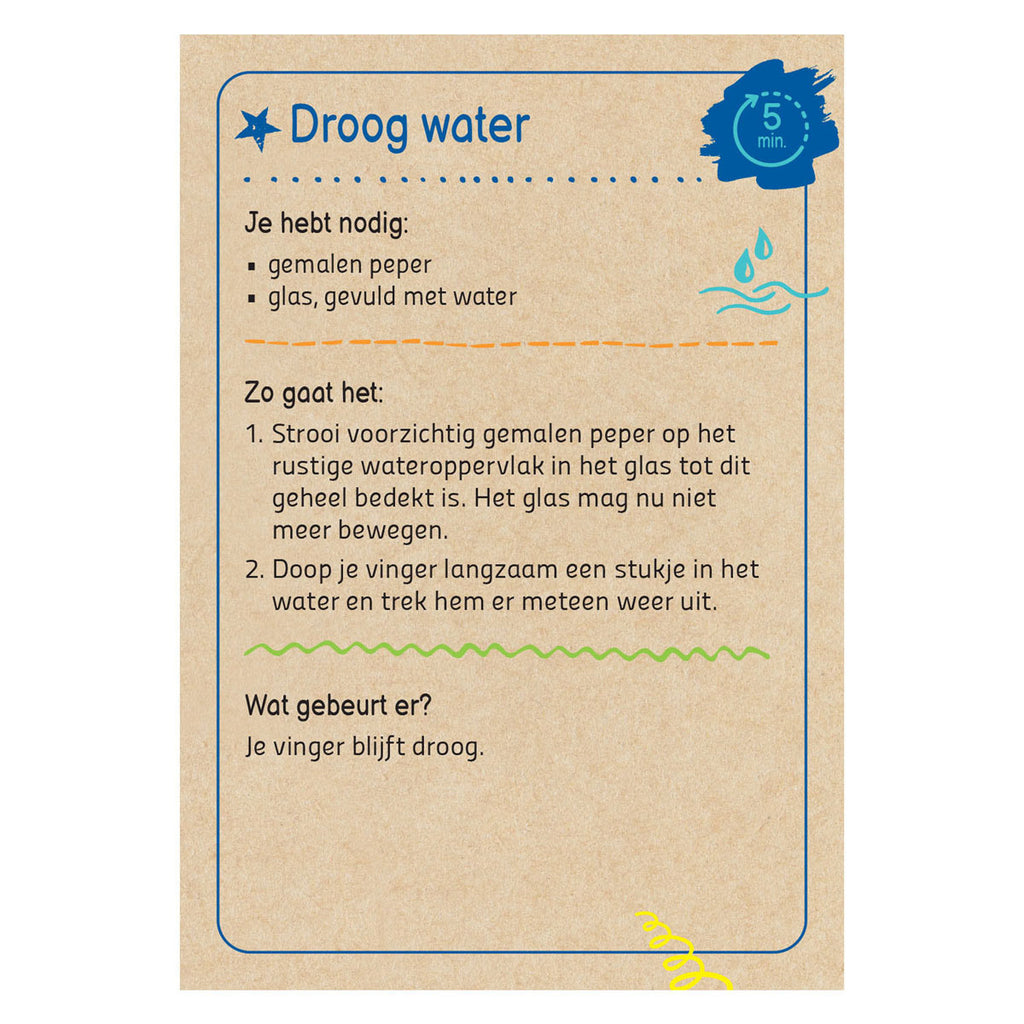 Deltas supercoole experimenten - kaarten