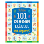 Deltas ik kan 101 dingen tekenen met vingerverf hobbyboek