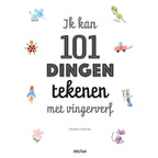 Deltas ik kan 101 dingen tekenen met vingerverf hobbyboek