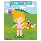 Deltas - Deltas Little princess sticker fun - aankleedpoppen / little princess sticker fun - poupées à habiller