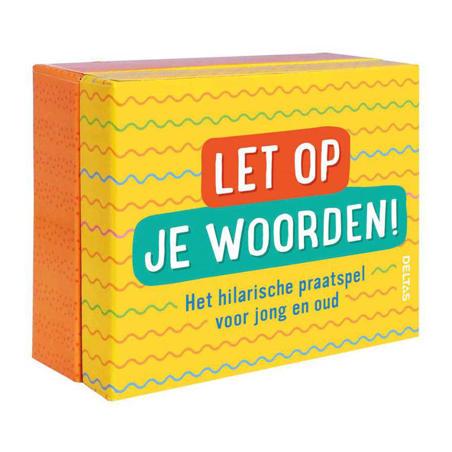 Deltas - Deltas Let op je woorden! kaartspel