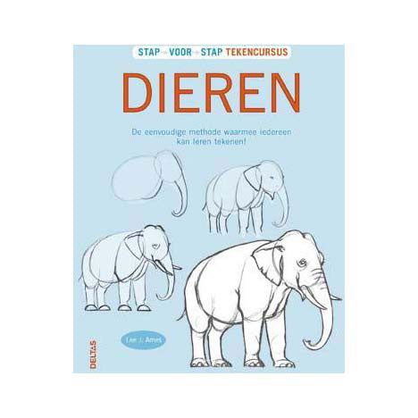 Deltas stap voor stap tekencursus - dieren