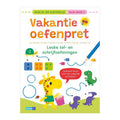 Deltas vakantie oefenpret leuke tel- en schrijfoefeningen - naar groep 2