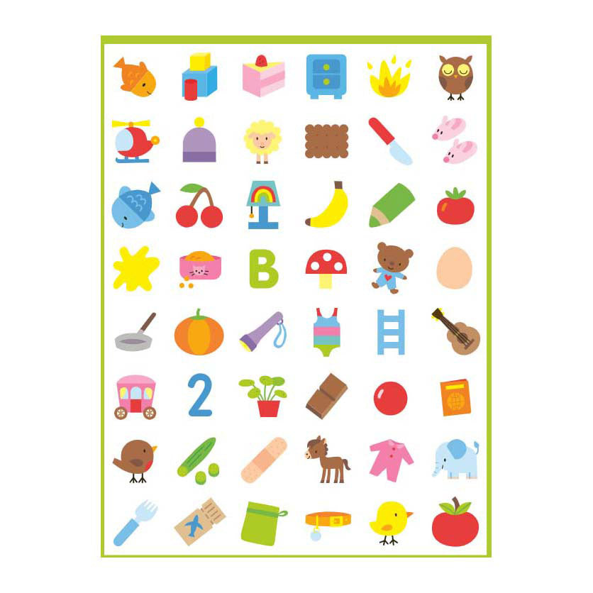 Deltas mijn eerste woordjes kleur + stickerboek