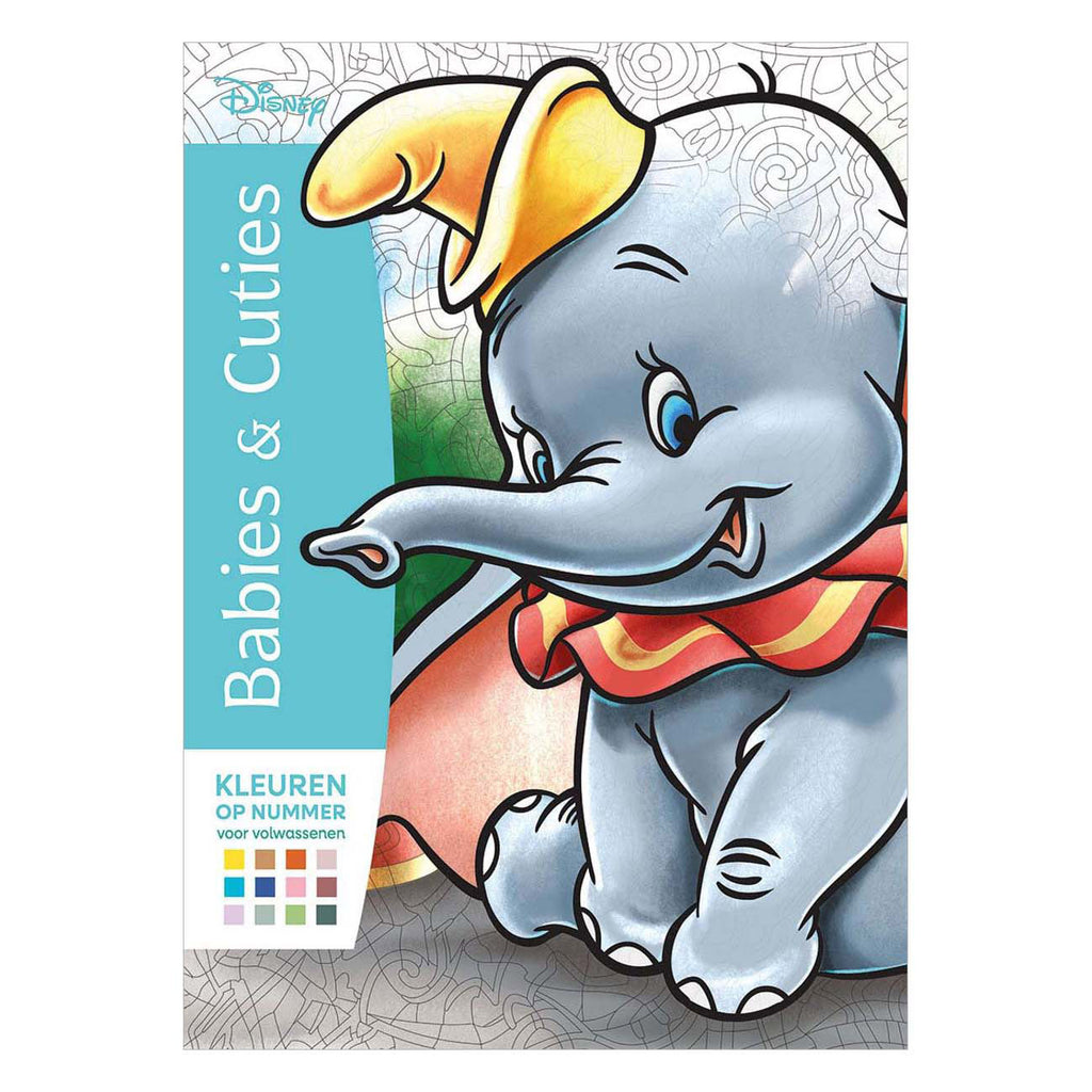Deltas babies cuties - kleuren op nummer
