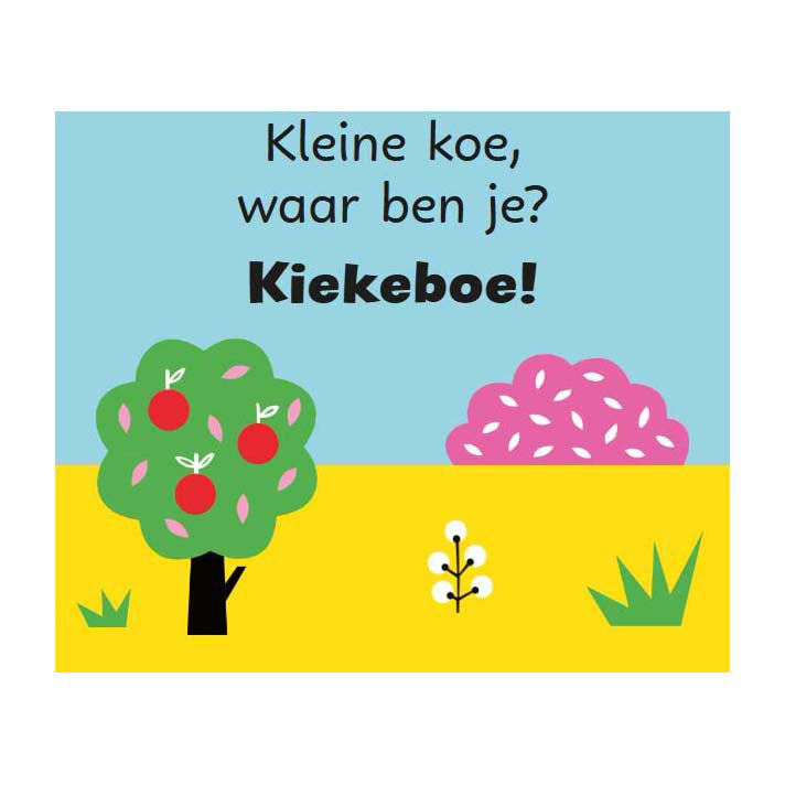 Deltas - Deltas Kiekeboe kleine koe - kartonboekje met flapjes