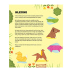 Deltas dieren van de boerderij - origami