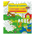 Deltas - Deltas Dieren van de boerderij - kleuren op nummer