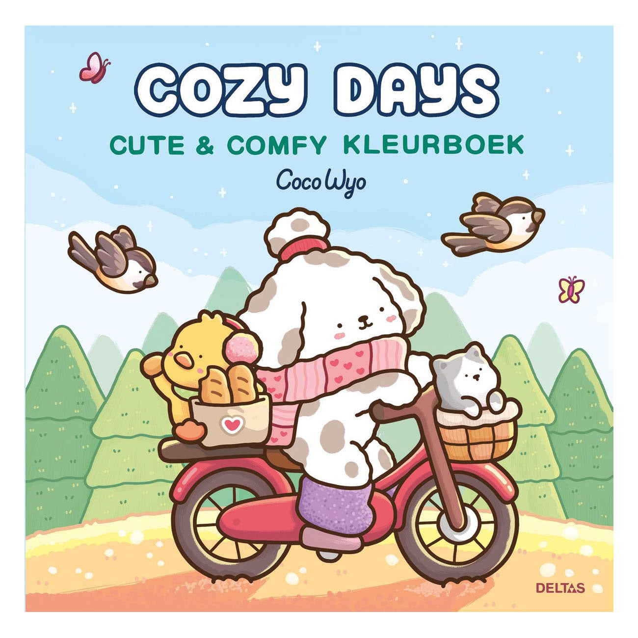 Deltas - Deltas Cozy days cute & comfy kleurboek coco wyo