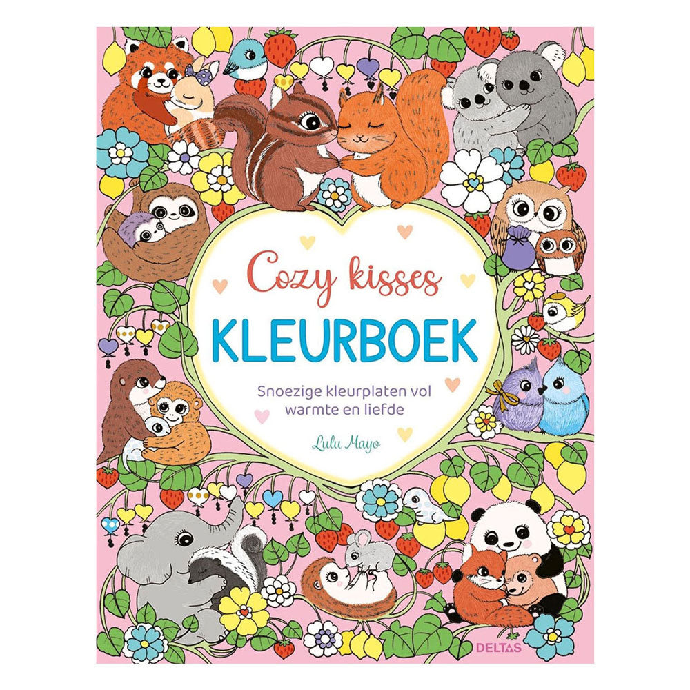 Deltas - Deltas Cozy kisses kleurboek