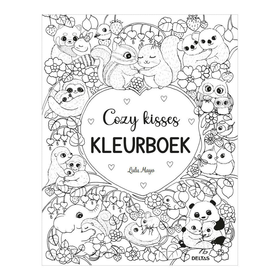 Deltas - Deltas Cozy kisses kleurboek