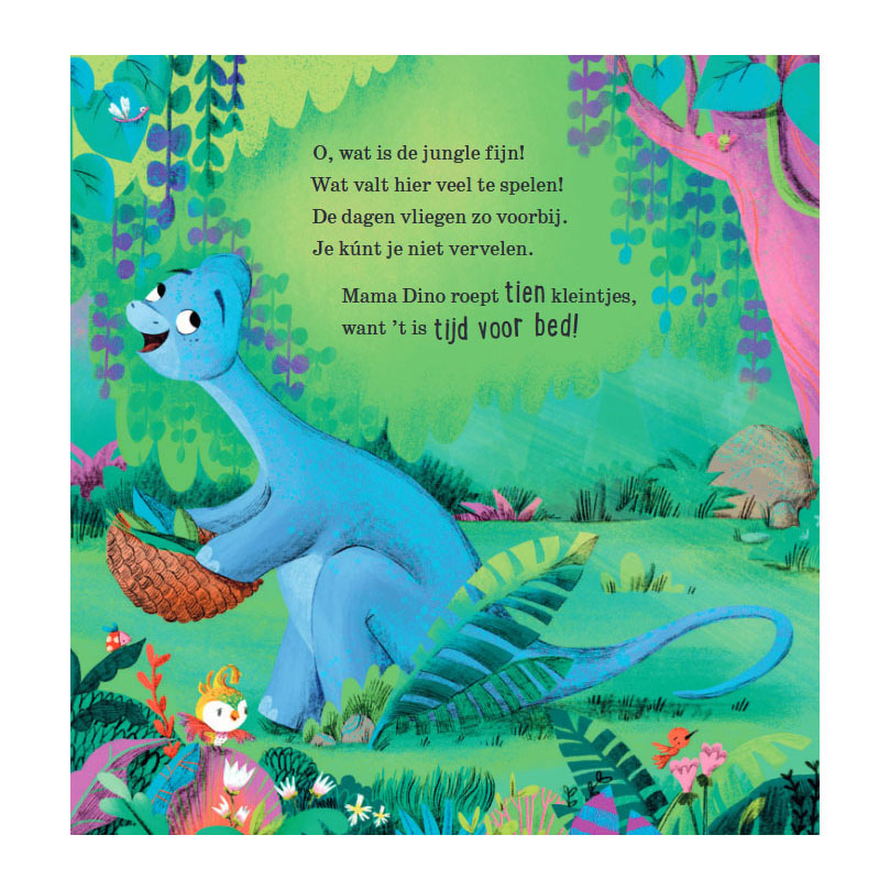 Deltas - Deltas Tijd voor bed kleine dino's! kijk- en zoekboek