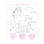 Deltas - Deltas Dream horses sticker parade - kleurboek