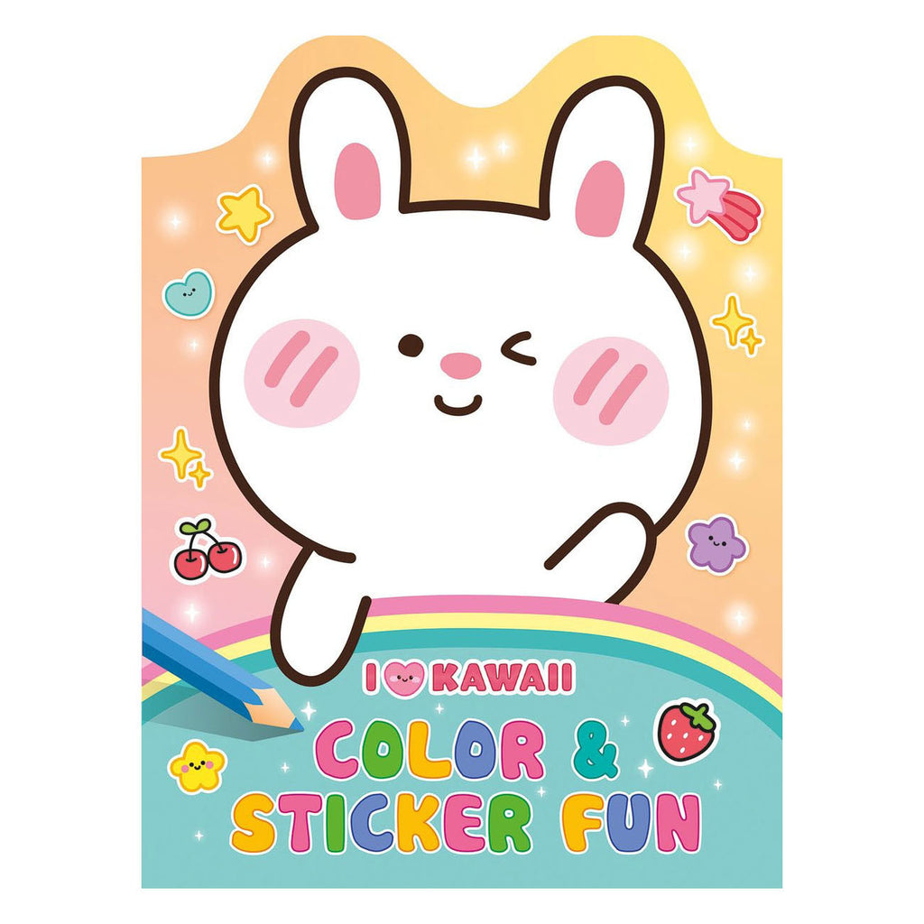 Deltas - Deltas Kawaii color and sticker fun kleurboek