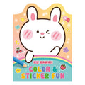 Deltas - Deltas Kawaii color and sticker fun kleurboek