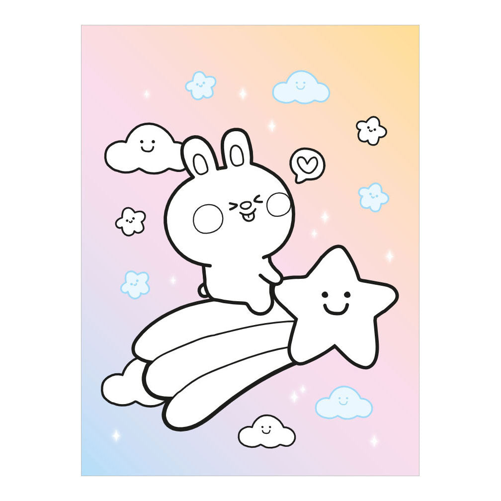 Deltas - Deltas Kawaii color and sticker fun kleurboek