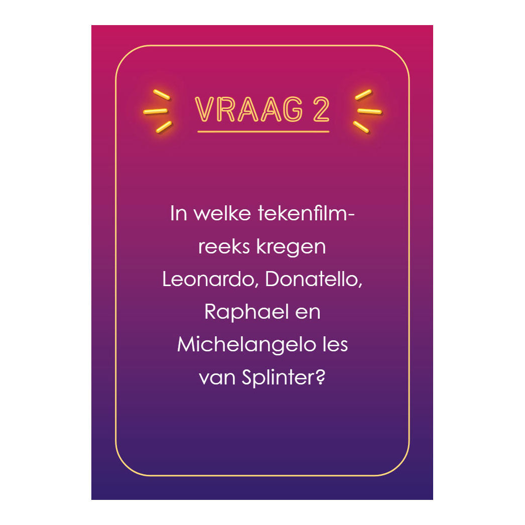 Deltas - Deltas Hoera 40 jaar! quiz