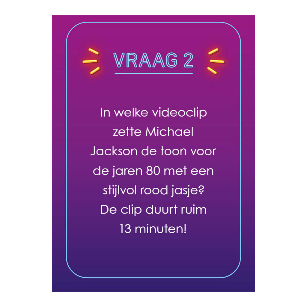 Deltas - Deltas Hoera 60 jaar! quiz