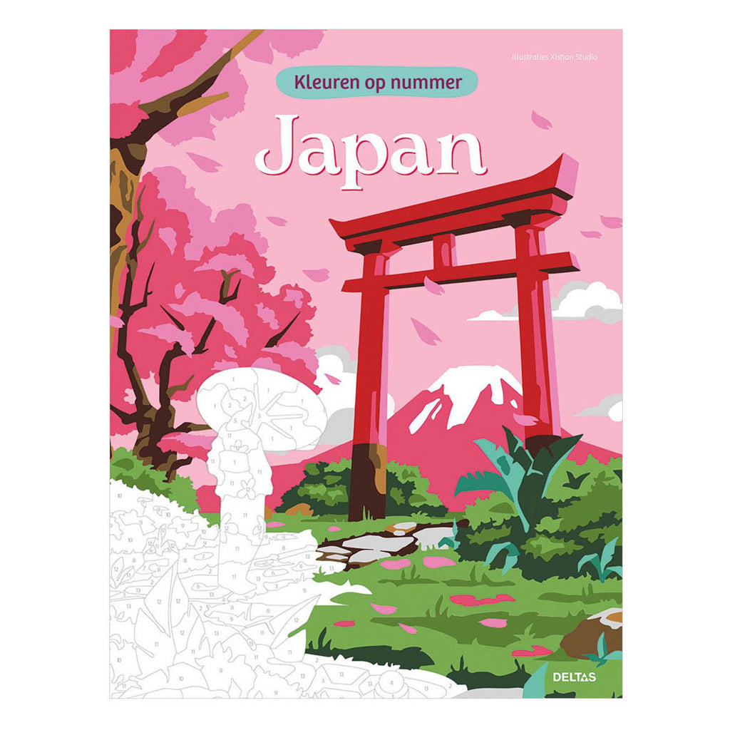 Deltas - Deltas Japan - kleuren op nummer