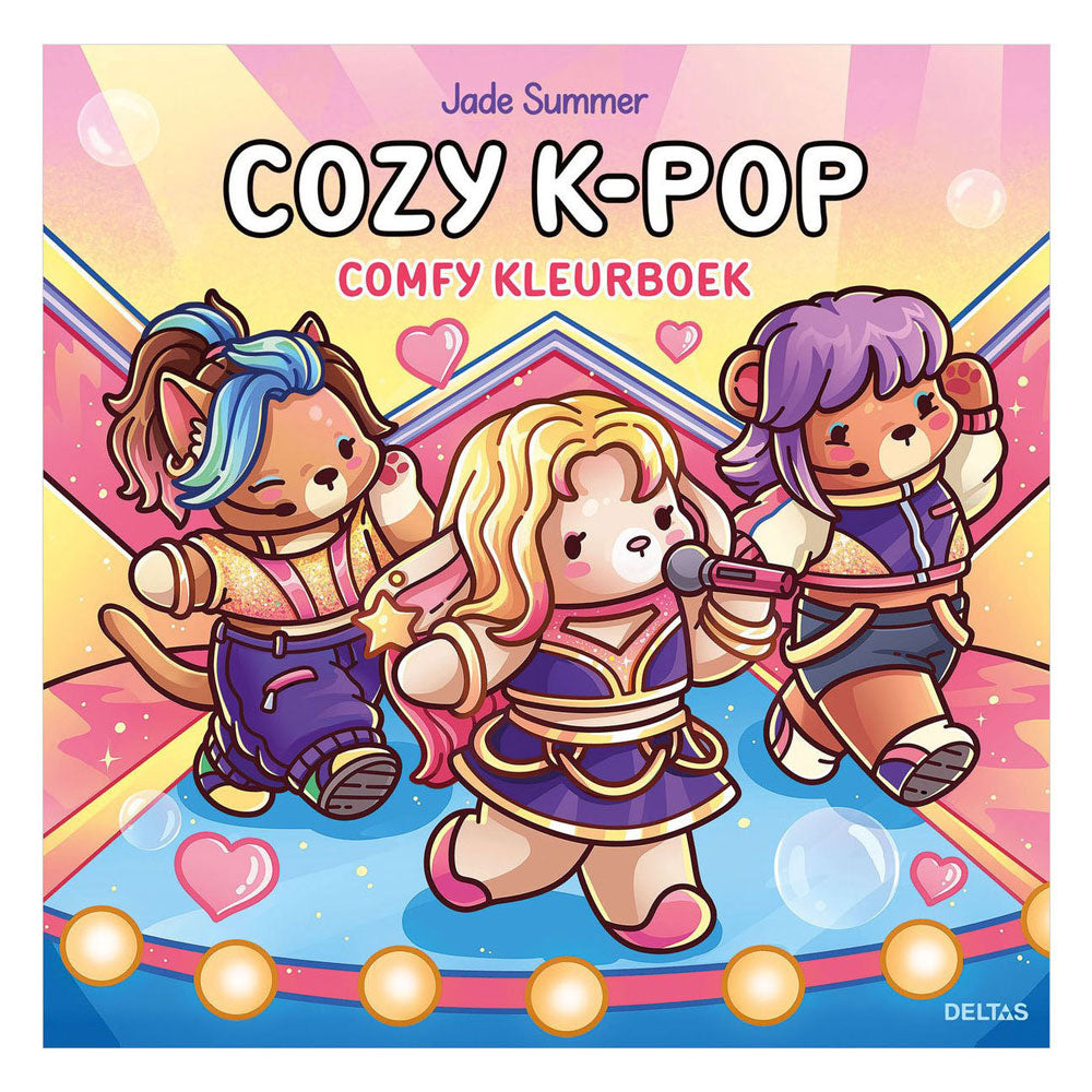 Deltas - Deltas Cozy k-pop - comfy kleurboek jade summer