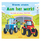 Deltas - Deltas Vroem vroem - aan het werk! een boek vol stoere tractors