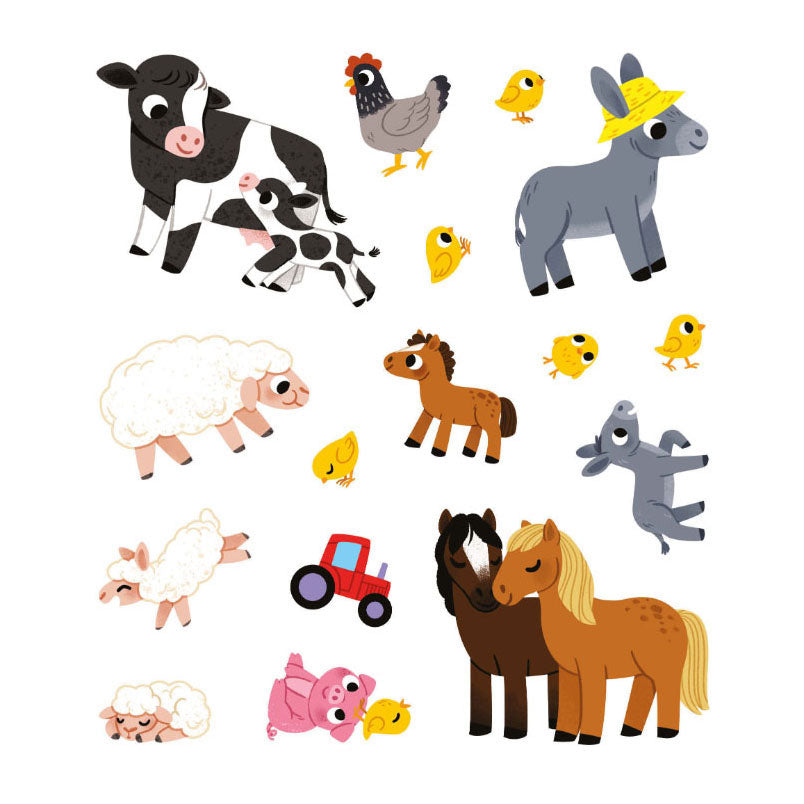 Deltas - Deltas Mijn eerste stickerboek kleine handjes - babydieren