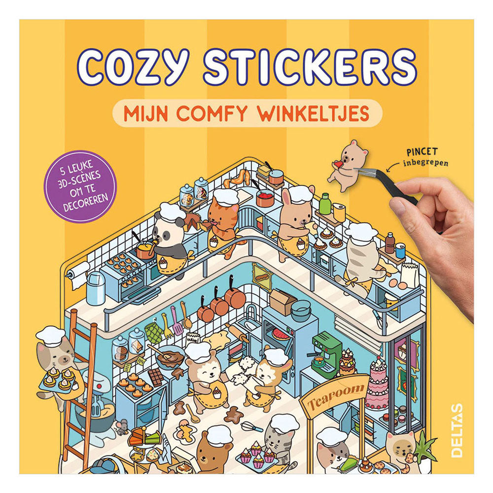 Deltas - Deltas Cozy stickers - mijn comfy winkeltjes stickerboek