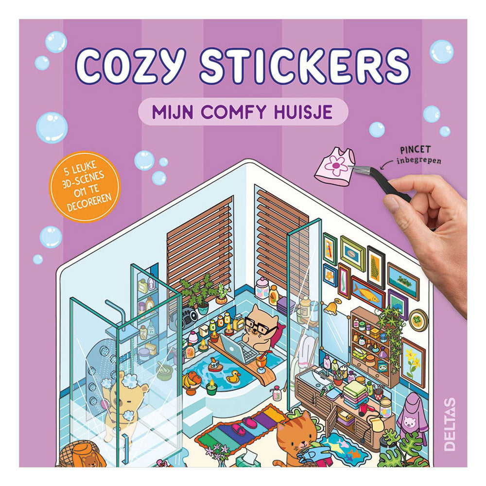 Deltas - Deltas Cozy stickers - mijn comfy huisje stickerboek