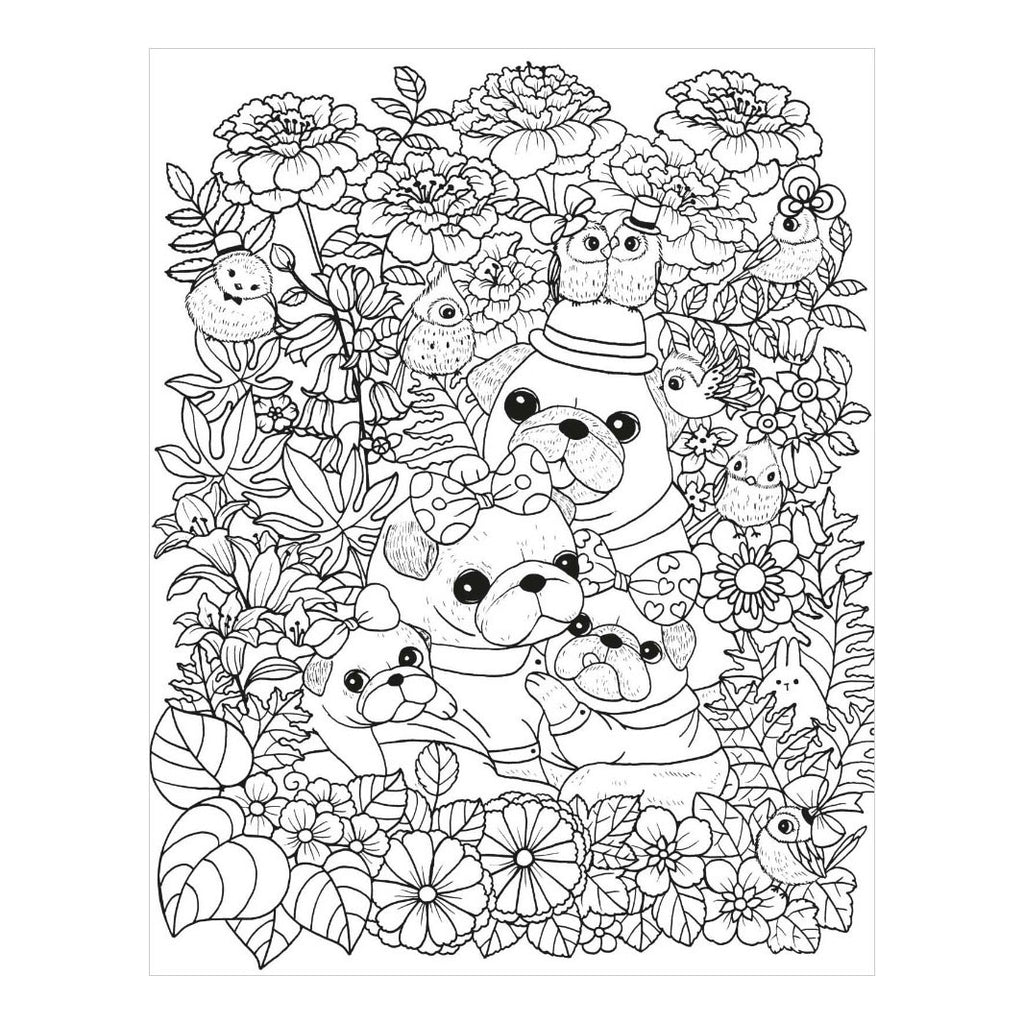 Deltas - Deltas Schattige puppy's kleurboek - lulu mayo