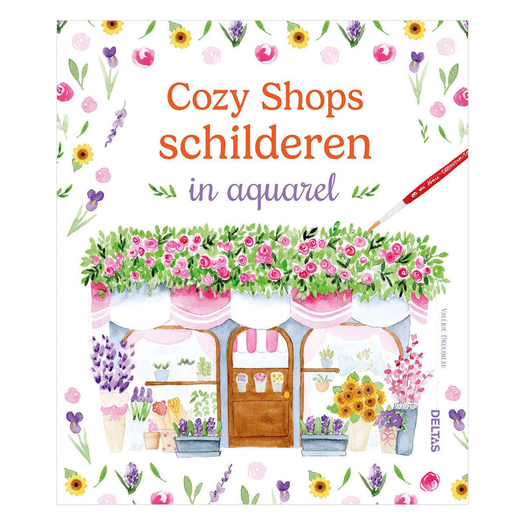 Deltas - Deltas Cozy shops schilderen in aquarel