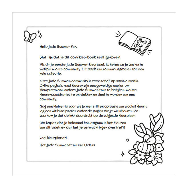 Deltas - Deltas cozy jobs - comfy kleurboek jade summer