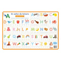 Deltas - Deltas Ik oefen de letters van a tot z - educatieve onderlegger