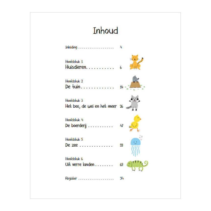 Deltas - Deltas Mijn eerste tekenboek - vrolijke dieren