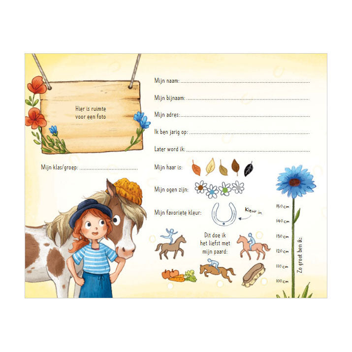 Deltas - Deltas Dol op paarden vriendenboek