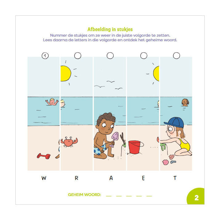 Deltas - Deltas Oefen je brein! leerrijke spelletjes - 6-7 jaar