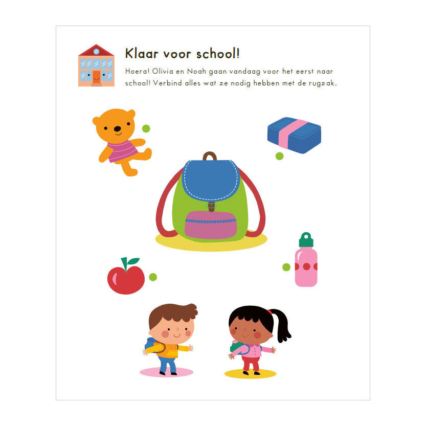 Deltas - Deltas Voor het eerst naar school - speel- en oefenboek