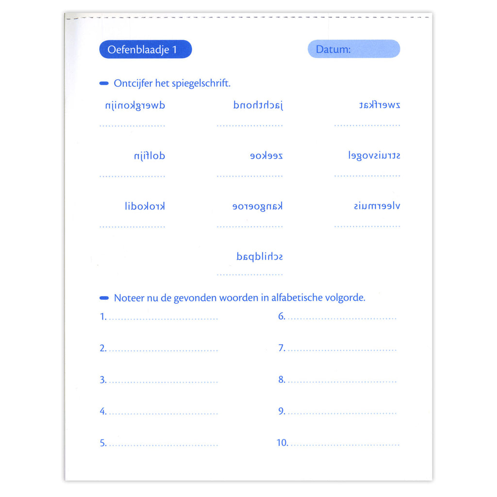 Deltas - Deltas Oefenblaadjes spelling en woordenschat (9-10 j)