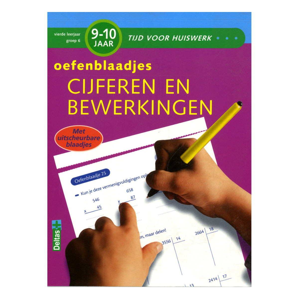 Deltas - Deltas Oefenblaadjes cijferen en bewerkingen (9-10 j)