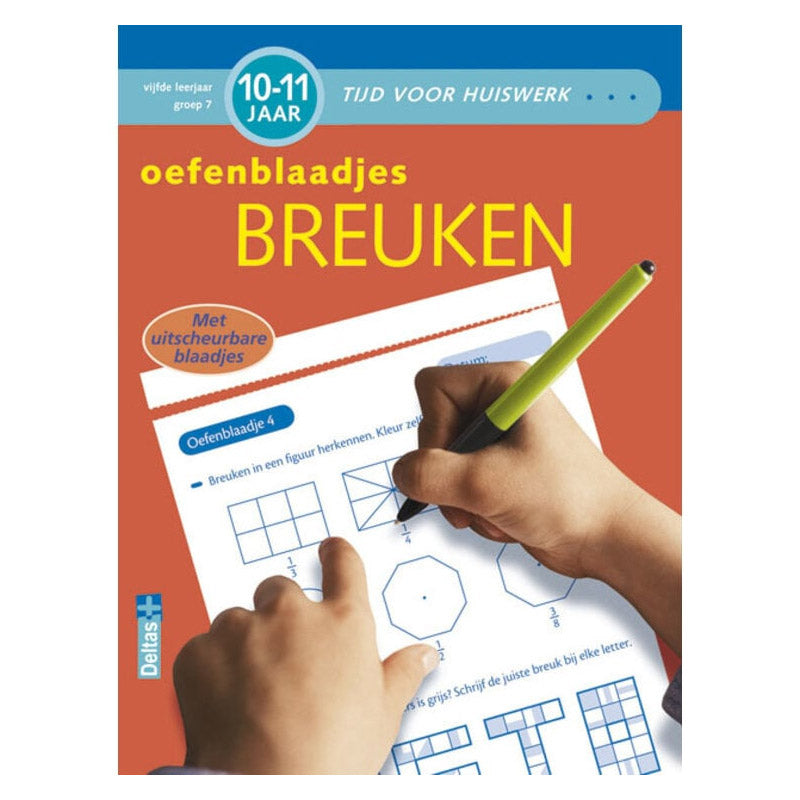 Deltas - Deltas Oefenblaadjes breuken (10-11j)