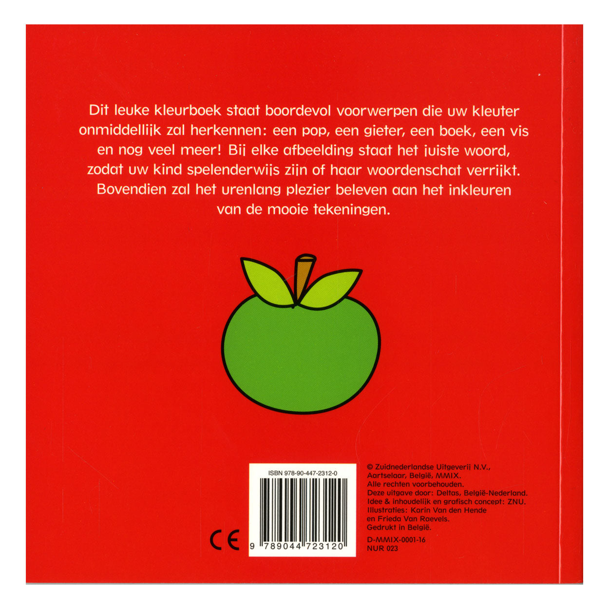 Deltas - Deltas Mijn eerste woordjes kleurboek