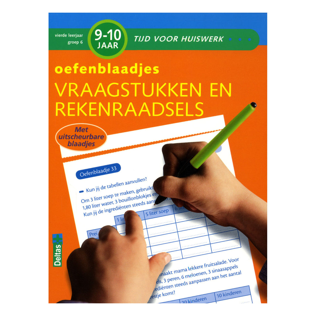 Deltas - Deltas Oefenblaadjes vraagstukken en rekenraadsels