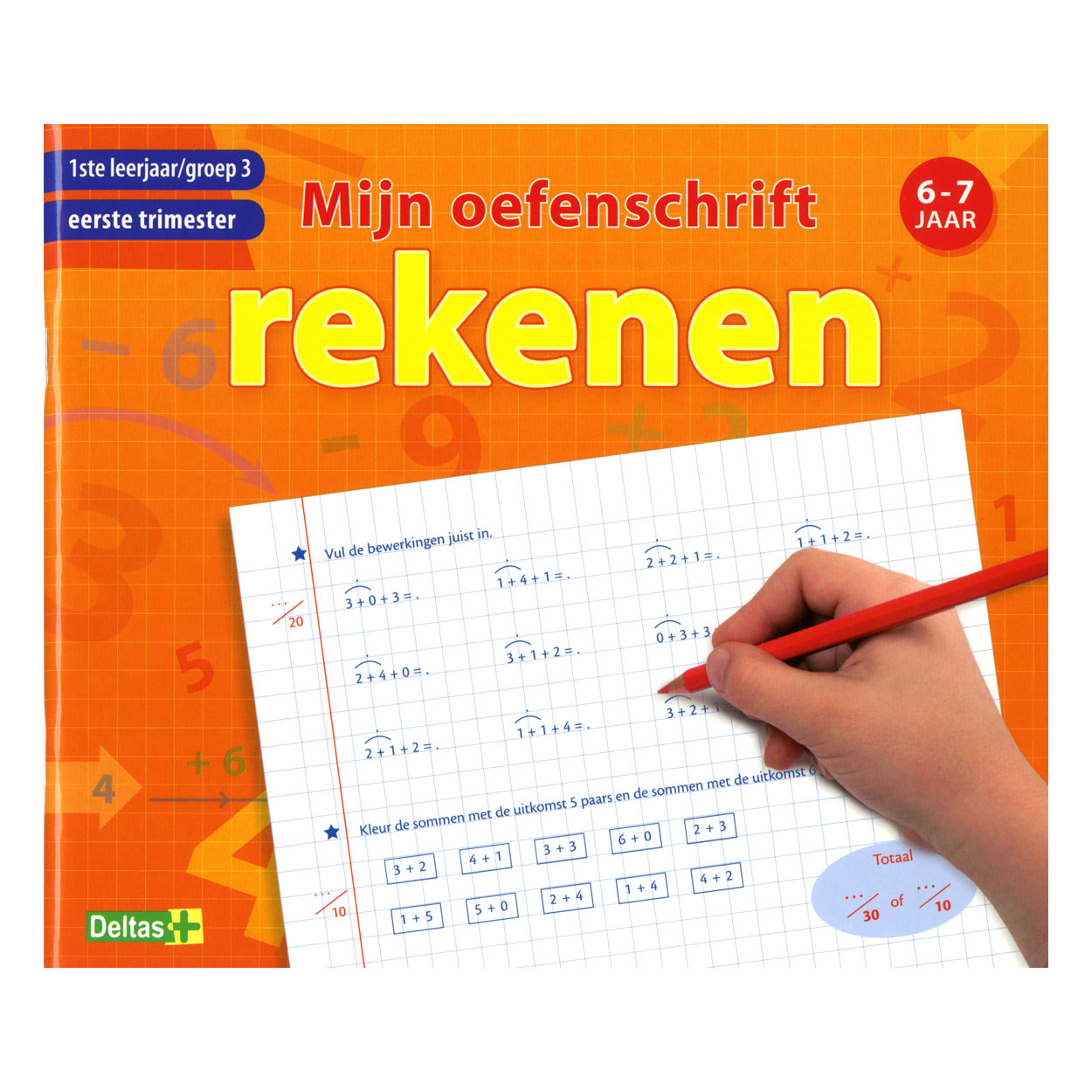 Deltas oefenschrift rekenen 6-7j. 1e trimester